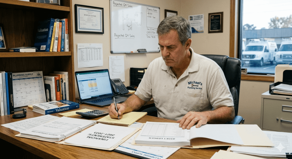 sell my plumbing company valuation multiples how to increase